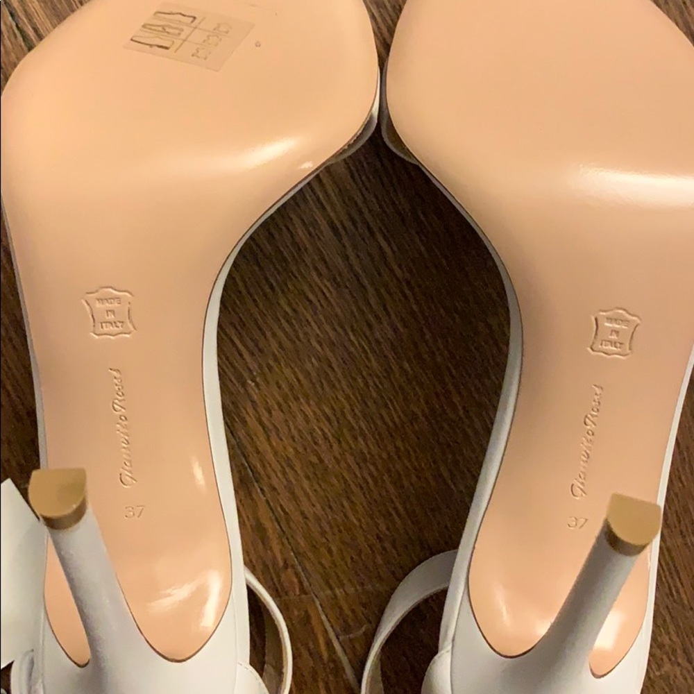 GIANVITO ROSSI Portofino 105 leather sandals - Picture 8 of 8